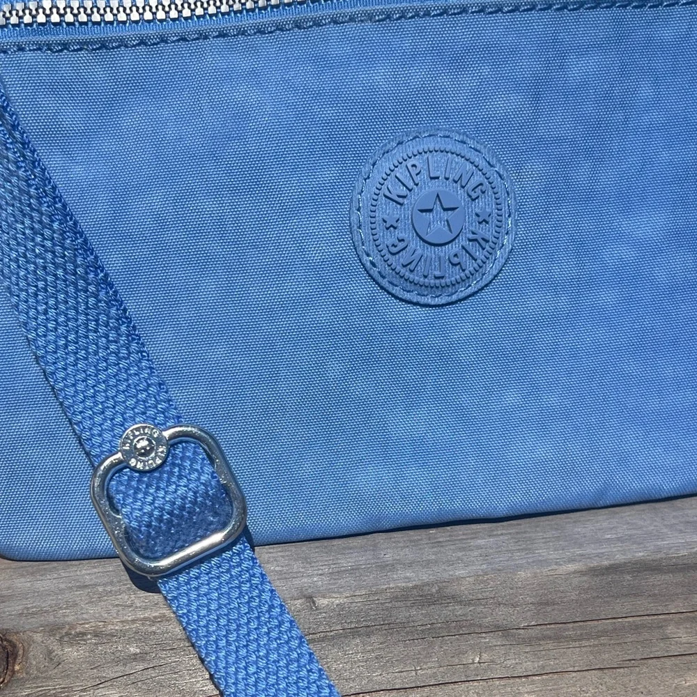 - Kipling Keiko Bright Blue Mini Crossbody Bag! EUC!